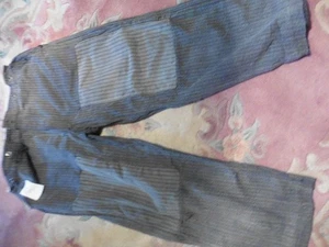 ALTE HOSE GROSSER VATER 1900 GRAU GESTREIFTES STOFFSTÜCKE" Nr. 3 - Bild 1 von 7