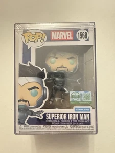 Superior Iron Man Funko POP! #1568 Marvel LE 5000 Sealed Hard Stack - Picture 1 of 6