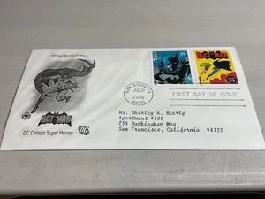 Batman DC Comics Super Heroes Stamps USPS Post 1st Day Of Issue 2006 free ship ! - Picture 1 of 2