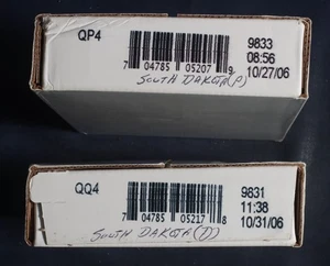 2006-P&D SOUTH DAKOTA STATE QUARTER $25 MINT SEALED BAGS (200 COINS) LOT A87 - Picture 1 of 7