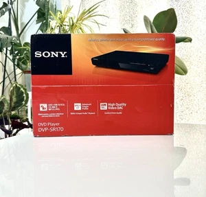 Sony DVP-SR170 HDMI DVD Player New & Factory Sealed + Ultimate Premium Bundle - Picture 1 of 11