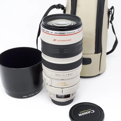 Canon EF 100-400mm f/4.5-5.6L IS USM Telephoto Zoom Lens - Great Condition - Image 1 of 4