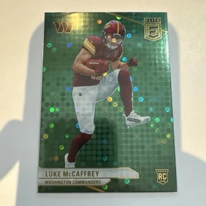 CHRISTIAN MCCAFFREY 2024 Panini Donruss Elite Green Disco #97 49ers - Bild 1 von 2