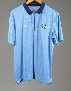 ✨Nike Jordan UNC North Carolina Tar Heels Poloshirt Herren Größe M Blau✨ - Bild 1 von 7