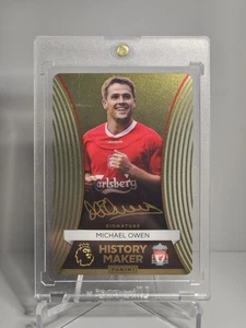 Michael Owen 2025 Panini Adrenalyn XL Premier League History Maker Signature - Bild 1 von 2