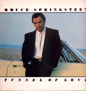 Bruce Springsteen Tunnel of Love LP vinyl UK Cbs 1987 red label issue LP with - Picture 1 of 6