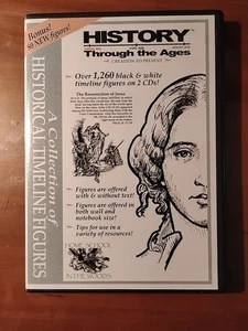 History Through the Ages Creation to 21st Century (2 CDs) Timeline Figures - Picture 1 of 7