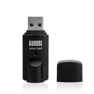 Cyfrowy tuner USB Freeview PC DVB-T z przenośną anteną - sierpień DVB-T202 - Zdjęcie 1 z 7