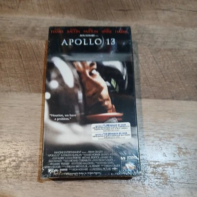 VHS Apollo 13 Sealed Tape Letterboxed Edition 1995 MCA and Reel Watermark vtg - Image 1 of 4