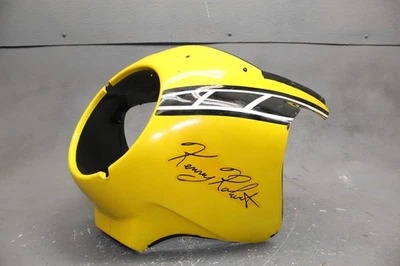 1985 YAMAHA RZ350 KENNY ROBERTS OEM FRONT FAIRING NOSE 48H-28350-10-26 - Image 1 of 4