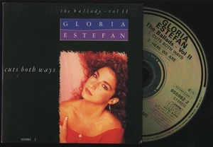 GLORIA ESTEFAN - Cuts Both Ways (Ballads II) - 1990 UK 5" CD Single [VG/MINT] - Picture 1 of 2