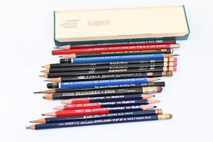 Vintage Mixed Lot of USA & German Wood-case Pencils (Studio & Drafting Drawing) - Picture 1 of 6