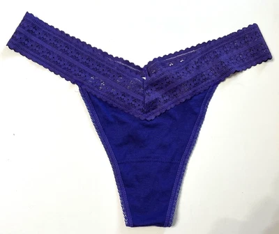 Hanky Panky ONE SIZE Original Rise DreamEase Thong NWOT Purple - Image 1 of 4