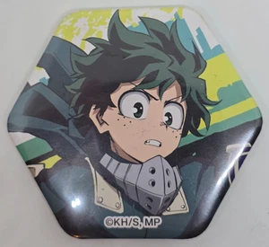 My Hero Academia MHA Izuku Midoriya Deku Anime Button Badge - Bild 1 von 2