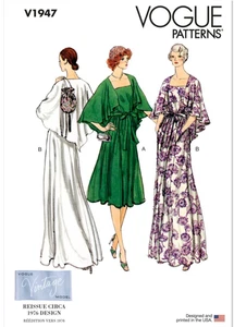 Vogue V1947 Sewing Pattern Misses Vintage Evening Dress Size B5 (8-16) UNCUT - Picture 1 of 4