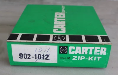 Carter Zip Kit 902-1011 Checker Motors, Chevrolet, Chev & GMC Trk 75-76, 72 - Image 1 of 2