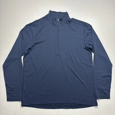 Pullover REI para Hombres XL Azul Media Cremallera Manga Larga UPF 50+ Atlético Ligero Foto 1 de 4