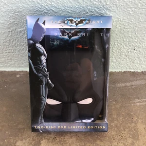 Batman The Dark Knight 2-Disc DVD Limited Edition in Collectible Mask Cowl Case - Picture 1 of 2