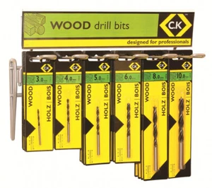 Ceka Wood Drill Bits Drill Bits 3mm to 10mm - Picture 1 of 24