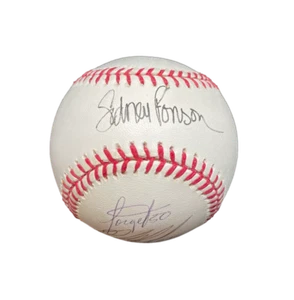 Baltimore Orioles Signed Autograph OMLB Baseball Sidney Ponson Tony Bautista +2 - Picture 1 of 4