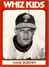 1980 TCMA 1950 PHILADELPHIA PHILLIES WHIZ KIDS - #2 HANK BOROWY