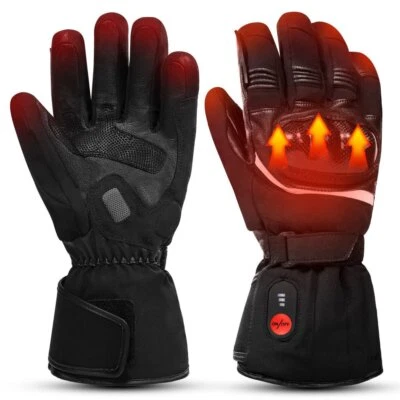 Guantes térmicos de motocicleta IcePro3 a prueba de golpes con certificación CE, FCC, PSE Foto 1 de 4