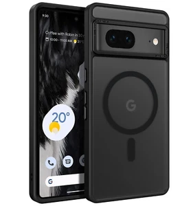 For Google Pixel 7 MagSafe Case Magnetic Heavy Duty Rugged Shockproof Matte Cove - Picture 1 of 9