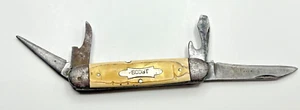 Vintage 1920's Imperial Providence Ivory SCOUT Utility Multi Tool Knife - Picture 1 of 8