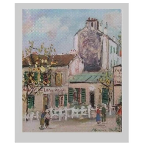 Maurice Utrillo - Lapine Agile (11 x 9 inches) - Picture 1 of 1