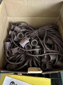 C9 Light Strand  Brown Wire - Picture 1 of 6