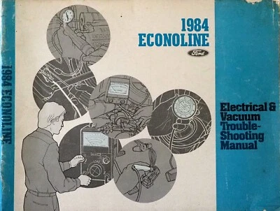 Ford Econoline E100 E150 E250 E350 1984 aspiradora eléctrica manual de solución de problemas Foto 1 de 4