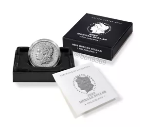 US 2023 MORGAN DOLLARO D'ARGENTO Philadelphia Edizione Limitata 23XE con SCATOLA & COA - Foto 1 di 3