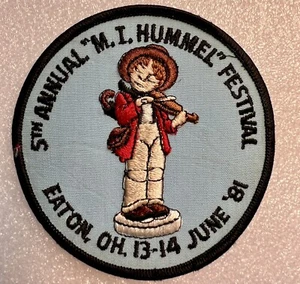 Hummel Festival Patch Eaton Ohio OH 5th Annual Collector Goebel Figur 1981 - Bild 1 von 2