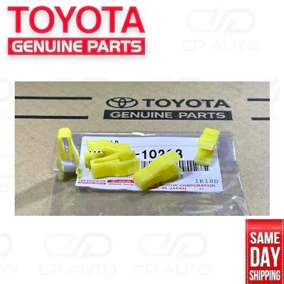 00 - 05 TOYOTA ECHO INTERIOR TABLERO MOLDURA AMARILLO CLIP CANTIDAD 5 OEM NUEVO Foto 1 de 4
