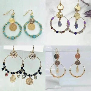 Stella Beaded Earrings Bundle Lot - Picture 1 of 5