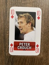 Peter Crouch - Waddingtons England Football Number 1 Playing Card Liverpool Eng