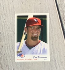 2010 Grandstand Arkansas Travelers Jay Brossman Pullman WA Card