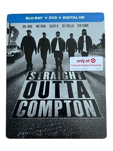New Sealed Straight Outta Compton Limited Edition Steelbook (Blu-ray, 2016) - Picture 1 of 2