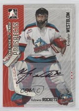 2005-06 ITG Heroes and Prospects Auto Kristofer Westblom #A-KW Auto