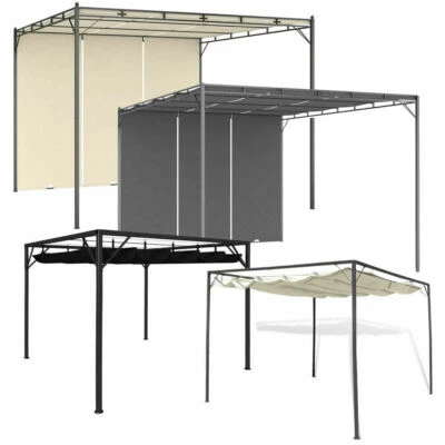 Pavillon Garten pavillon Pergola Terrassendach Überdachung Sonnenschutz Outdoor - Bild 1 von 4