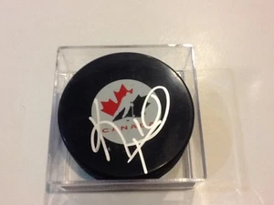 Ken Hitchcock Signed Team Canada Hockey Puck Autographed a - Picture 1 of 1