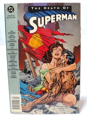 DC Comics, 1993 La muerte de Superman. Novela gráfica/cómic. Fino Foto 1 de 4