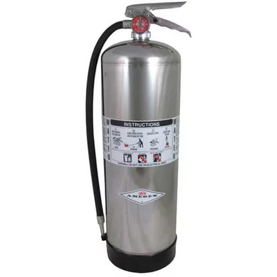 Fire Extinguisher, Class A, Agent: Water, UL Rating 2A, Rechargeable, 2.5 - Image 1 of 2