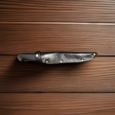 Cuchillo de filete Solingen Alemania 5 1/2" Acier Premier H190 acero con funda Foto 1 de 4