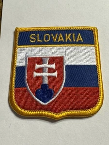 Slovakia Patch Badge Embroidered Patch - Picture 1 of 2