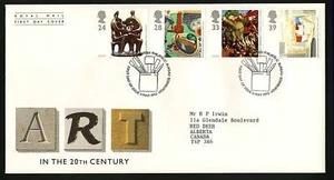 Great Britain 1993  Scott # 1498-1501  FDC - Bild 1 von 1