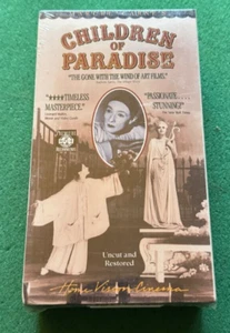 Children Of Paradise 2 VHS Set Marcel Carne  RARE EDITION - NEW SEALED - Picture 1 of 3
