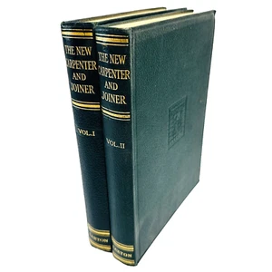 The New Carpenter And Joiner Vol 1 & 2 By R V Boughton Hardcover Books Caxton - Picture 1 of 24