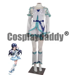 Futari wa Pretty Cure Yukishiro Honoka Cure White Dress Cosplay Costume F006 - Picture 1 of 4
