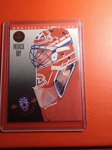 1993-94 Leaf Patrick Roy Painted Warriors #4 Hockey Montreal Canadians HOF - Picture 1 of 2